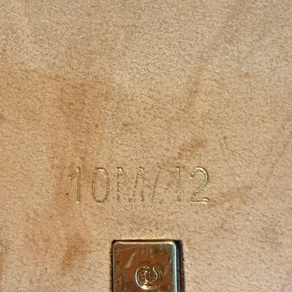 Louise et Cie Lo Anniston Navy Suede Leather Bow Slip on Loafer Flats.  VGUC - Picture 7 of 8